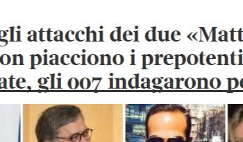 La prova provata che Conte, ormai asset Trumpiano, sta sfidando il renzusconi. Ed ha sia le capacità che le armi per vincere (alla fine quello che doveva fare Salvini – supportare Trump – lo ha fatto Conte, incredibile…)