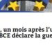 Il 4 giugno 2020, un mese dopo l’ultimatum di Karlsruhe, la BCE dichiara guerra alla Germania.