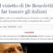 Le storielle interessate di Debenedetti sulla “patrimoniale svizzera” da introdurre in Italia. Dove in realtà c’è già: quello che si vuole è che paghi solo chi ha “poco ma non nulla”! Spieghiamo i dettagli