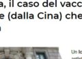 Lo strano caso del vaccino cinese anti-influenzale comprato “dagli amici di Pechino” della Regione Lombardia: peccato sia inutilizzabile in quanto insicuro, NON approvato dall’AIFA (sono solo sprechi o c’è dell’altro?). Che dirà Pompeo?