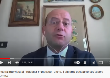 La nostra intervista al Professor Francesco Tulone. Il sistema educativo dev’essere rinnovato.
