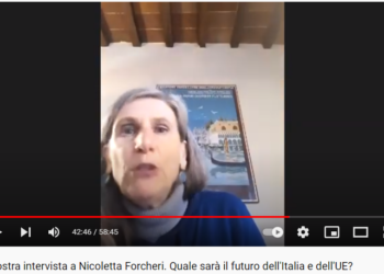 La nostra intervista a Nicoletta Forcheri. “Siamo il Paese che stando nell’UE ha perso di più”