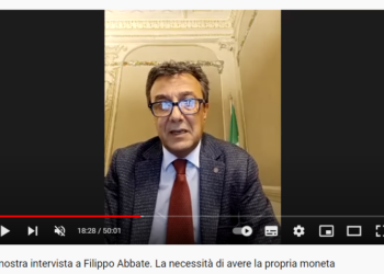 La nostra intervista a Filippo Abbate, referente economico MMT Toscana. La necessità di avere la propria moneta
