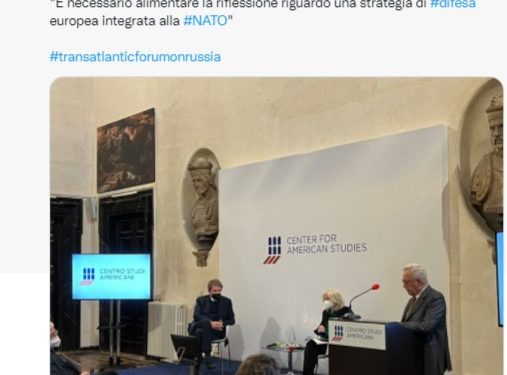 La difesa comune EUropea è da valutare con estrema cautela: il nuovo Presidente della Repubblica dovrà mediare