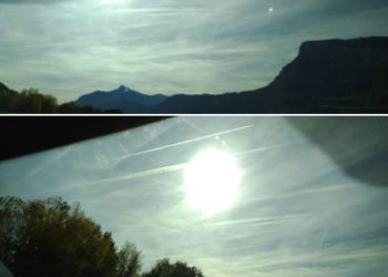 Fare le previsioni meteo sulla base delle scie chimiche in cielo sembra possibile!