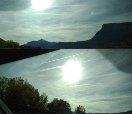 Fare le previsioni meteo sulla base delle scie chimiche in cielo sembra possibile!