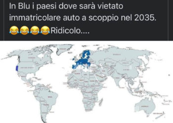 I paesi che impongono l’auto elettrica al 2035, a partire dall’EU, indirettamente disegnano la mappa globale di Davos