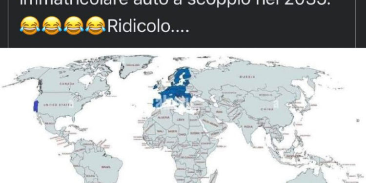 I paesi che impongono l’auto elettrica al 2035, a partire dall’EU, indirettamente disegnano la mappa globale di Davos