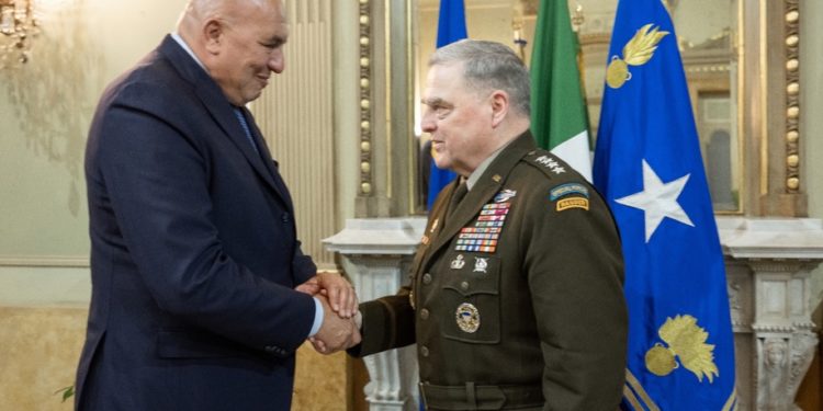 Storico incontro a Roma, ai massimi livelli, tra il ministro Crosetto ed i vertici militari USA (e NATO), gen. M. Milley