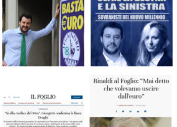 Il falso sovranismo giunge infine a Canossa: come i lemmings