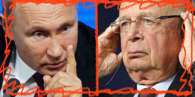 Putin dichiara che Klaus Schwab è ora un obiettivo militare (Davos, supportata dagli ex Stasi, è finita se ha contro Mosca e Washington)