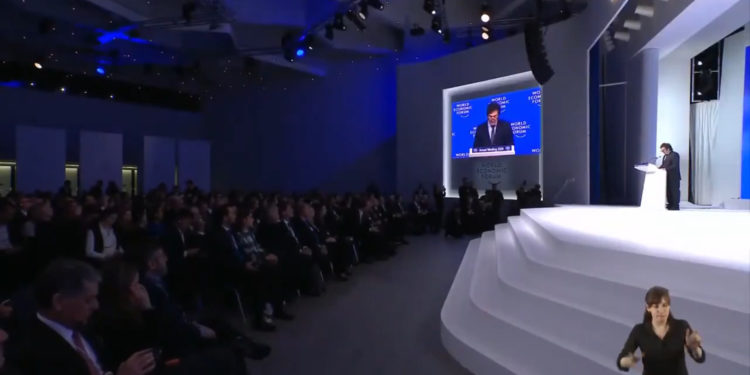 A Davos, il clamoroso discorso anti-Davos di Milei (dove J. Dimon/JPM fa l’endorsement presidenziale a Trump)