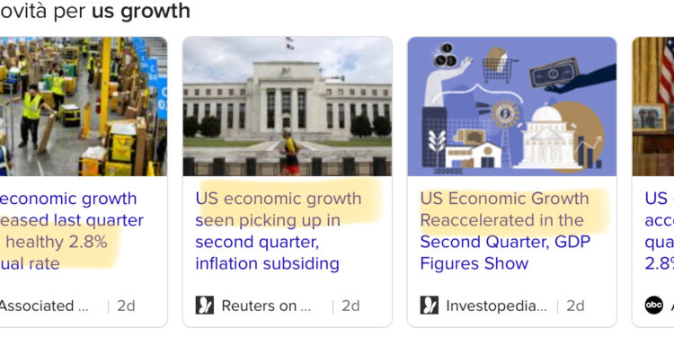 Forse non ve ne siete accorti ma gli USA stanno esportando inflazione, l’opposto dell’asineria austera EU