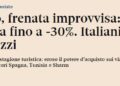 Il turismo nel post COVID sta implodendo, Italia canarino nella miniera