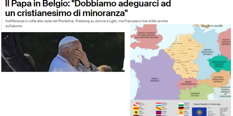 La fredda accoglienza a Bergoglio nella capitale politica della Lotharingia alla vigilia della fine del LIBOR