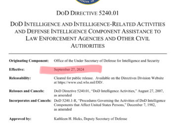 Nel silenzio dei media, il DoD americano aggiorna le regole di ingaggio dei militari in ambito civile: cambio epocale