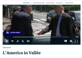 Se l’Ambasciatore USA va a visitare il monte italiano che la Francia vorrebbe annettere…