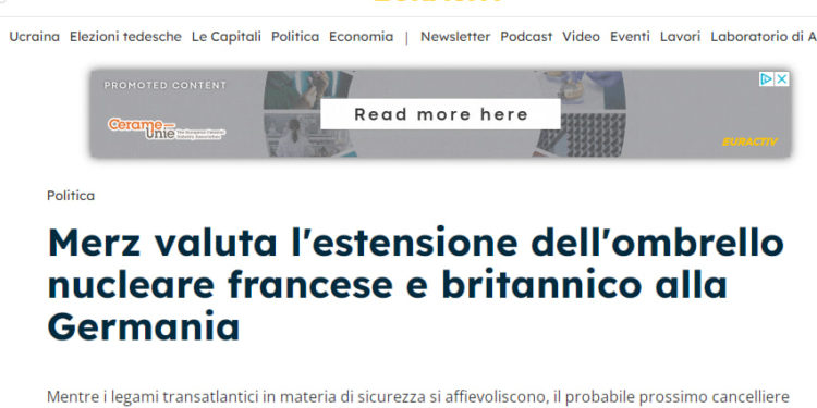 Trump ha ragione, il problema negli equilibri globali è l’EUropa, non la Cina