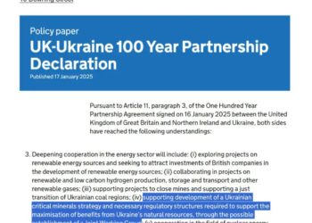 Bang! Zelensky ha concesso a Londra (a gennaio scorso) lo sfruttamento per 100 anni delle risorse minerali Ucraine!