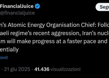 L’Iran afferma di voler andare oltre il 60% di arricchimento di uranio: dunque Fordow verrà bombardata, forse anche stanotte