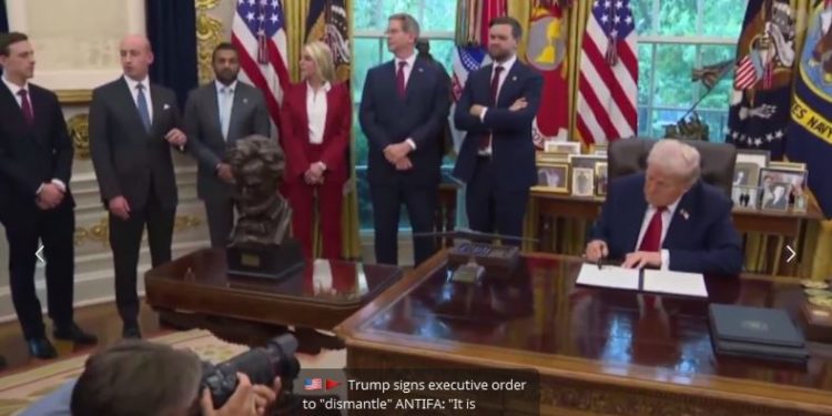 E alla fine Trump ha dichiarato Antifa organizzazione terrorista: i servizi segreti tedeschi diventano ufficialmente “terroristi” negli USA?