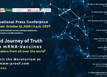 Da non perdere! Finalmente la conferenza mondiale per una moratoria nell’uso dei preparati a base di mRNA