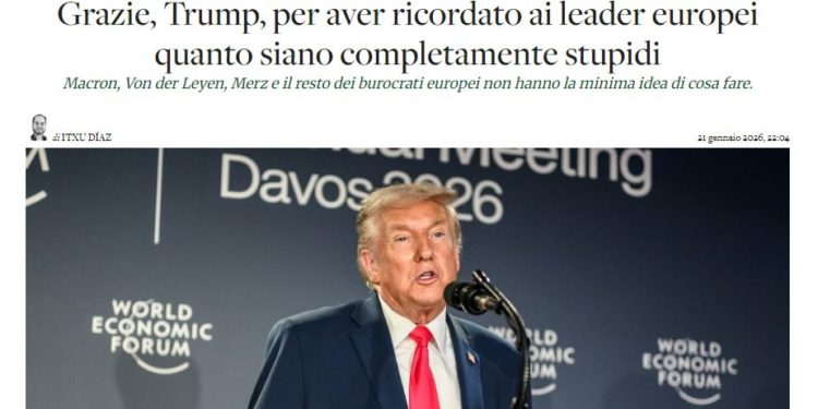 Il dramma Europeo di NON potersi chiamare Ernesto, ma Emmanuel: Trump ricorda ai leader europei quanto sono stupidi