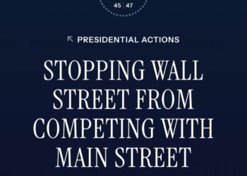 Il Presidente Trump cancella il collettivismo oligarchico rapace sulle case degli Americani: in USA le corporations non potranno acquistare le case dei morosi dell’ipoteca