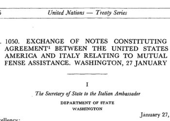 L’ombrello nuclear-militare targato Europa di cui l’Italia non ha bisogno. Infatti ce l’ha già!