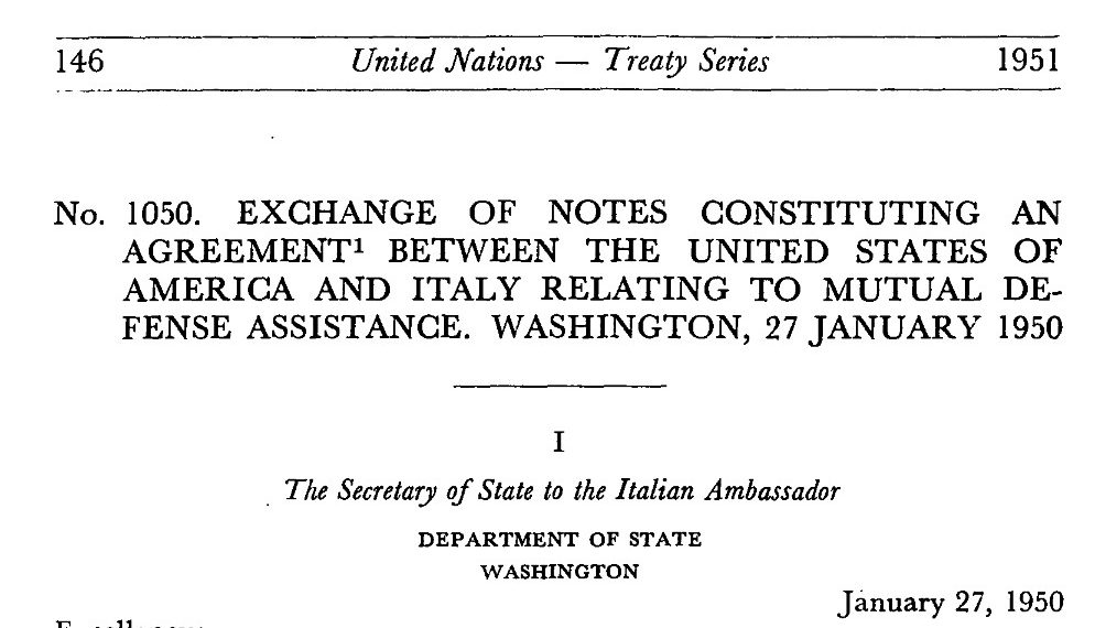 L’ombrello nuclear-militare targato Europa di cui l’Italia non ha bisogno. Infatti ce l’ha già!