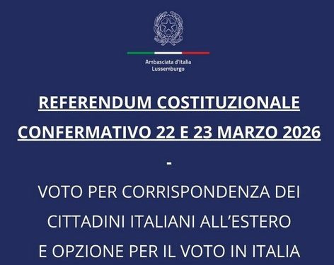 Noi al referendum abbiamo già votato SI (10 giorni or sono)