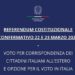 Noi al referendum abbiamo già votato SI (10 giorni or sono)