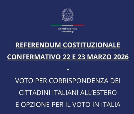 Noi al referendum abbiamo già votato SI (10 giorni or sono)