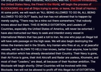 A seguito del fallimento nei negoziati di pace, Hormuz viene ufficialmente bloccato. Per tutti