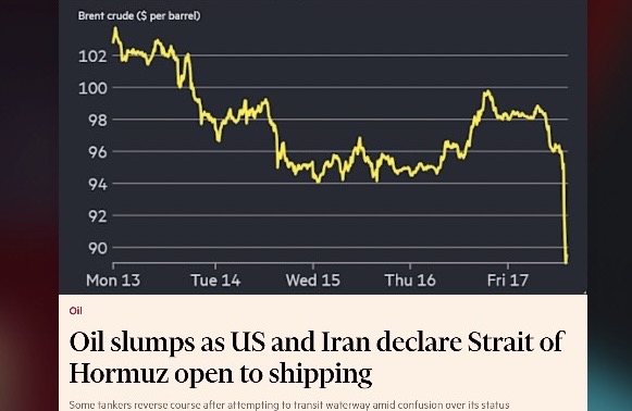 Il blocco navale di Trump mette in ginocchio l’Iran: Hormuz riapre, il petrolio crolla, i militari USA avevano ragione