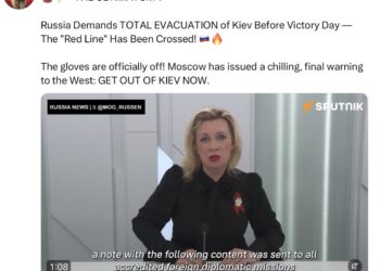 Risolto il problema Iran, tocca a Zelensky: la Russia chiede agli stranieri di lasciare l’Ucraina