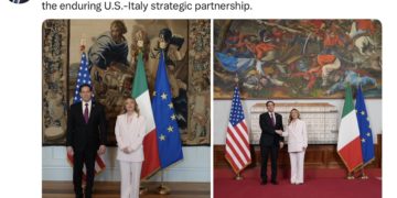 Illuminante la visita del segretario di Stato Marco Rubio a Roma