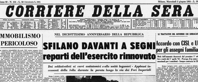 La Festa della Repubblica Italiana 2026, tanto simile a quella del 1964