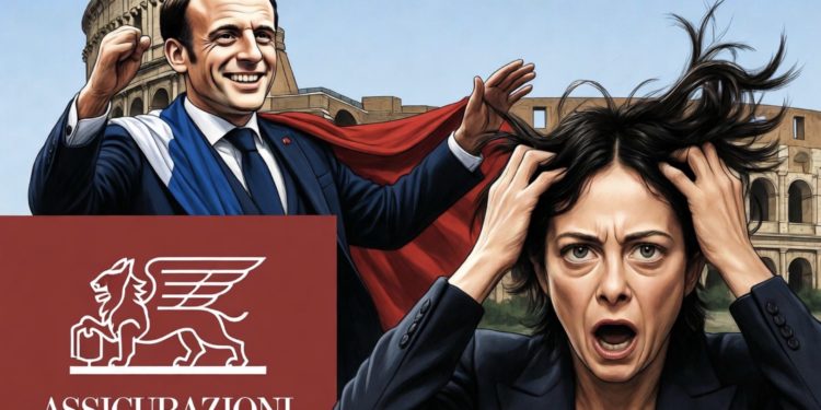 La caduta di Giorgia Meloni è funzionale, lato francese, a prendersi Assicurazioni Generali: attenti, se diventa francese cade l’Italia