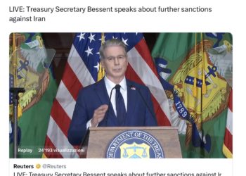 Il ministro del Tesoro USA Bessent ci ricorda come sono stati sconfitti i nazisti: prima di tutto, toccali nel portafoglio…