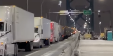Prove di nazismo in EU (che poi e’ il fascismo pro-Europa): bloccare la protesta confiscando i camion, come fu in Canada